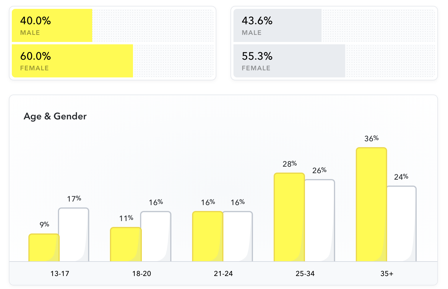 Snap Audience Insight with Tenjin